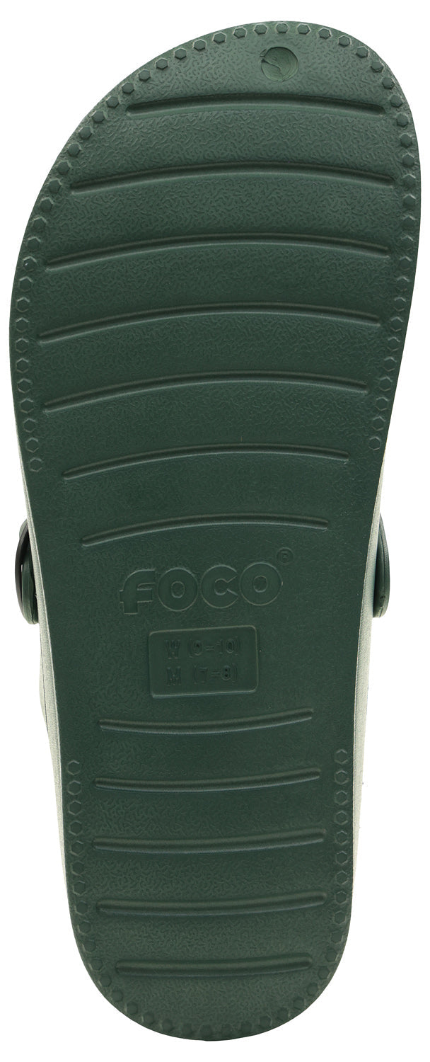 FOCO NCAA Miami SMU 2024 Open Back Buckle Clog - Unisex