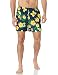 FOCO NCAA Michigan Wolverines Mens Team Logo Floral Hawaiian Swim Trunks, Team Color