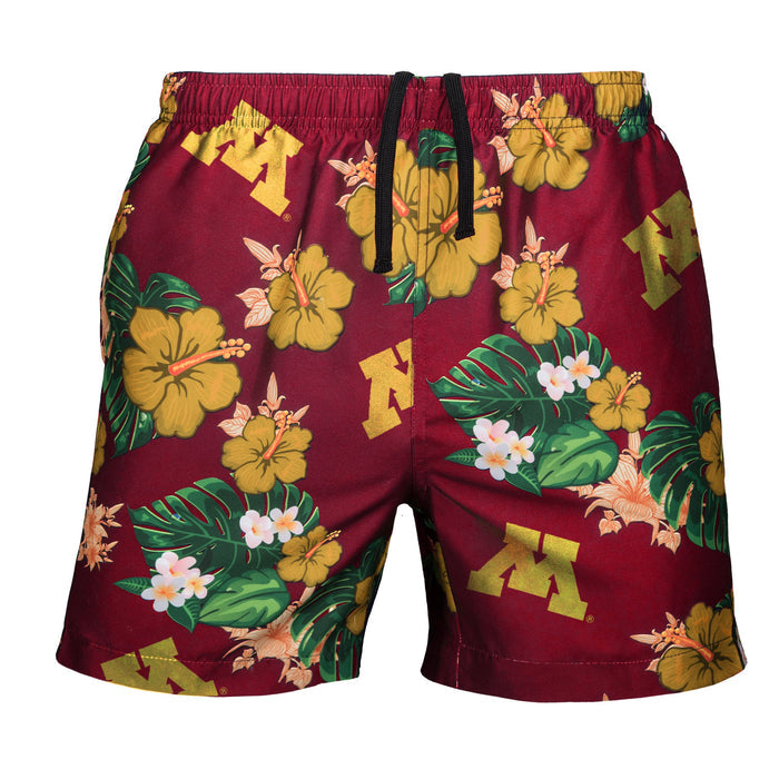 FOCO NCAA Minnesota Floral Swimming Trunks - Mens