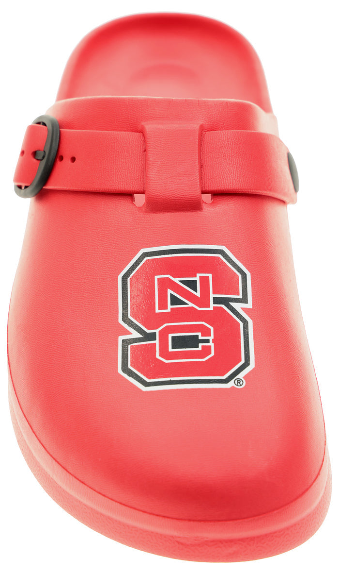 FOCO NCAA NC State SMU 2024 Open Back Buckle Clog - Unisex