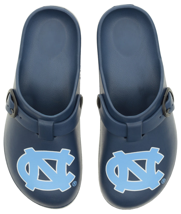 FOCO NCAA North Carolina SMU 2024 Open Back Buckle Clog - Unisex