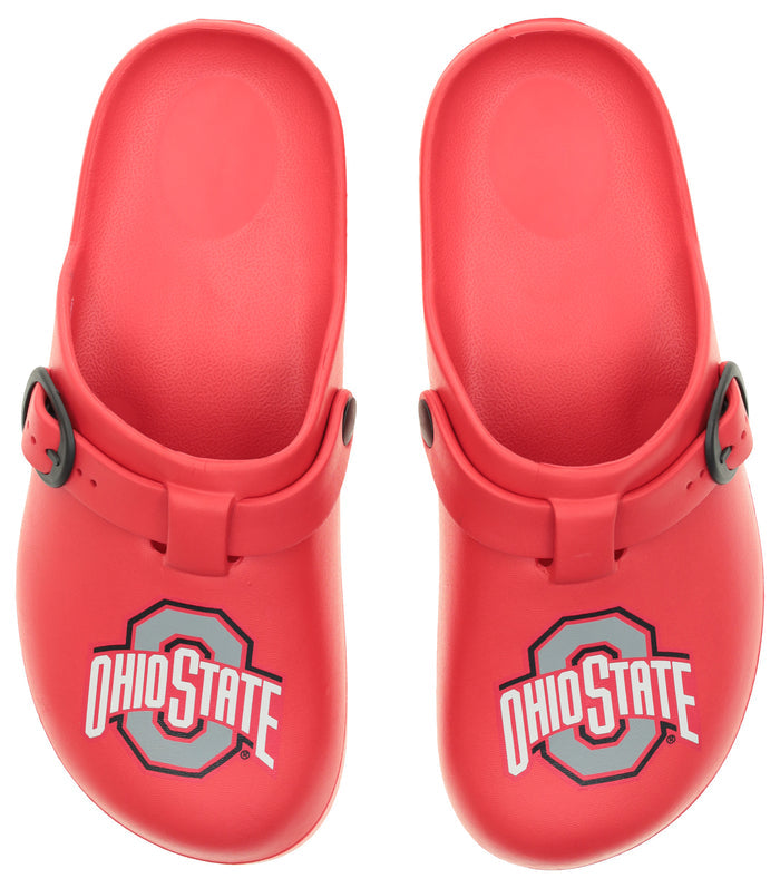 FOCO NCAA Ohio State SMU 2024 Open Back Buckle Clog - Unisex