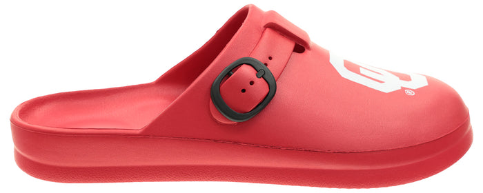 FOCO NCAA Oklahoma SMU 2024 Open Back Buckle Clog - Unisex
