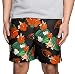 FOCO NCAA Oregon State Beavers Mens Team Logo Floral Hawaiian Swim Trunks, Team Color
