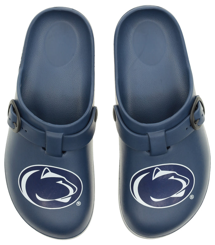 FOCO NCAA Penn State SMU 2024 Open Back Buckle Clog - Unisex