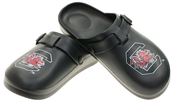 FOCO NCAA South Carolina SMU 2024 Open Back Buckle Clog - Unisex