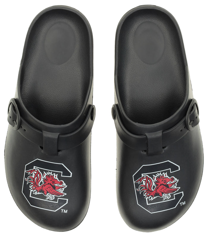 FOCO NCAA South Carolina SMU 2024 Open Back Buckle Clog - Unisex