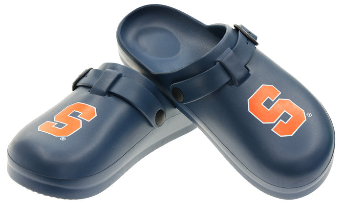 FOCO NCAA Syracuse SMU 2024 Open Back Buckle Clog - Unisex