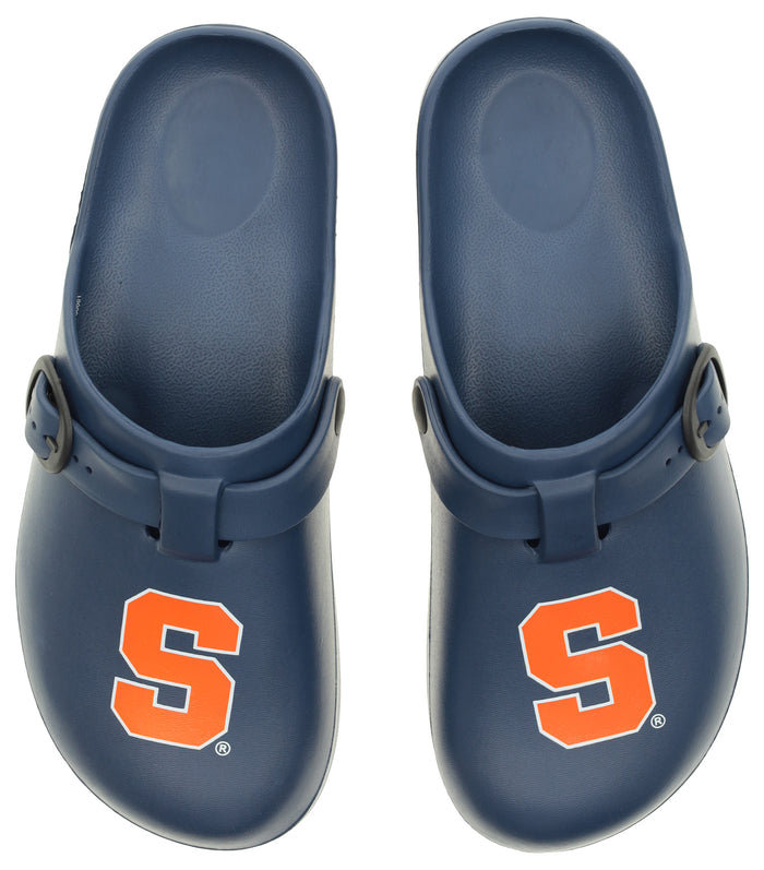 FOCO NCAA Syracuse SMU 2024 Open Back Buckle Clog - Unisex
