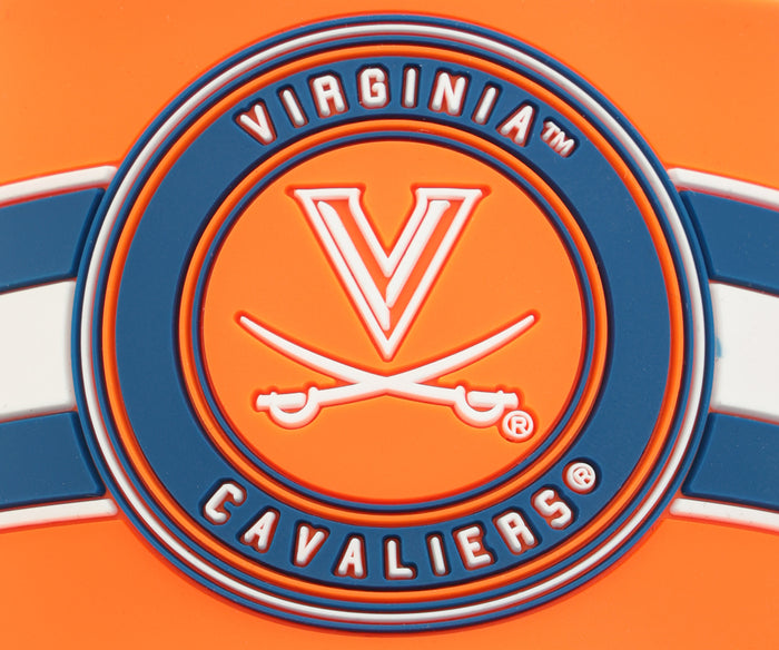 FOCO NCAA Virginia 2022 Stripe Raised Slide - Mens