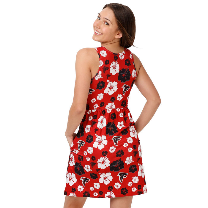 FOCO NFL Atlanta Falcons Fan Favorite Floral Sun Dress - Womens