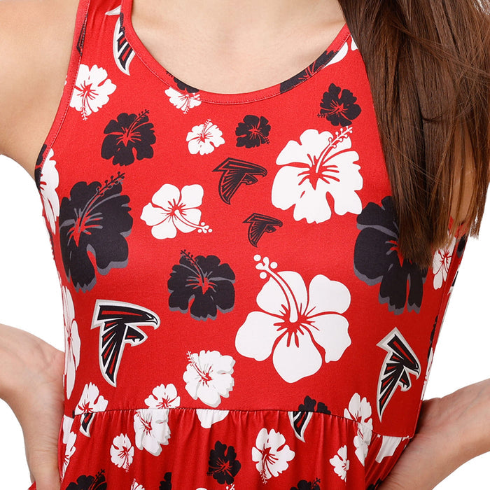 FOCO NFL Atlanta Falcons Fan Favorite Floral Sun Dress - Womens