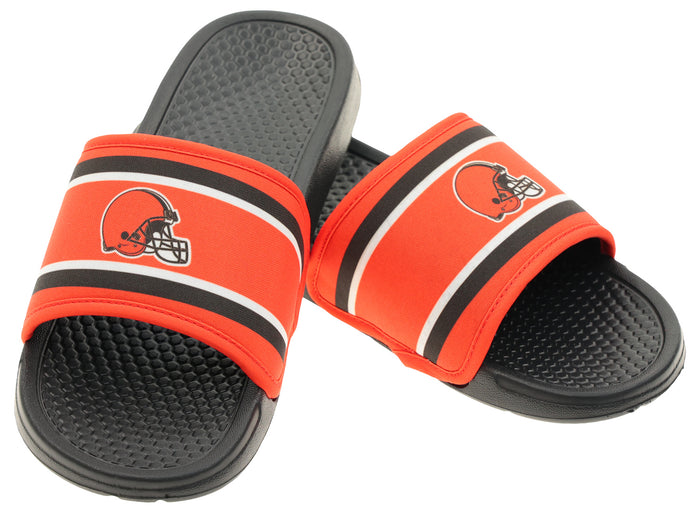 FOCO NFL Cleveland Browns SMU 2024 Family Dollar Printed Slide - Mens