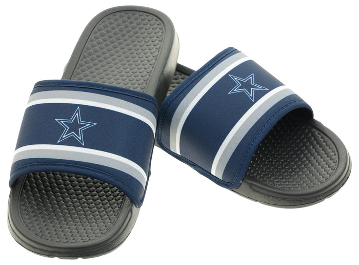 FOCO NFL Dallas Cowboys SMU 2024 Family Dollar Printed Slide - Mens