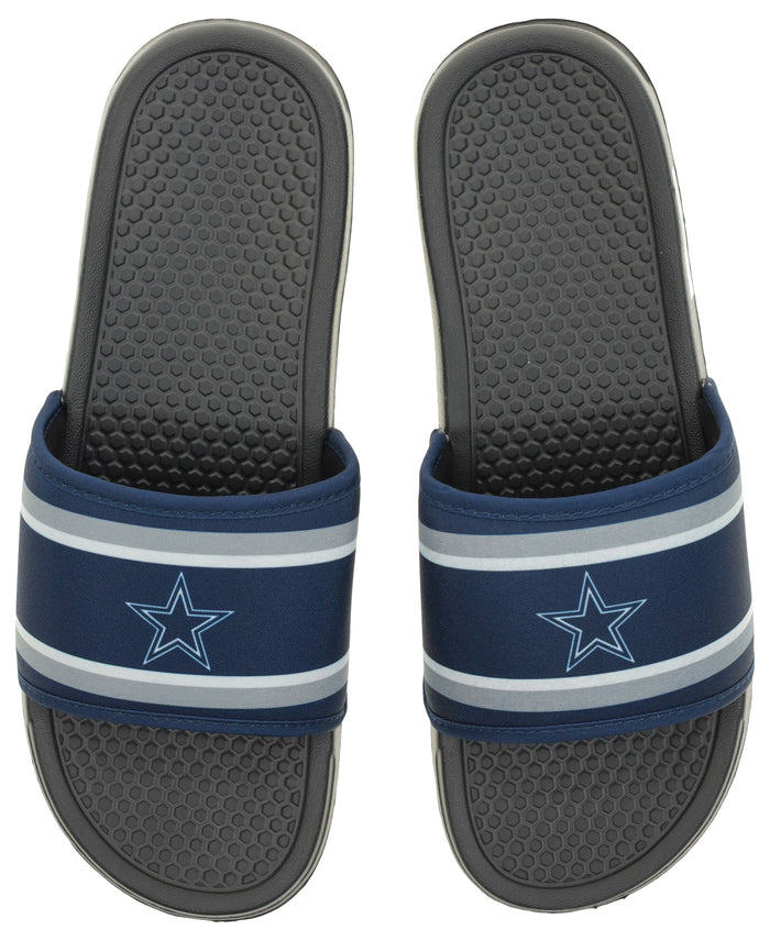 FOCO NFL Dallas Cowboys SMU 2024 Family Dollar Printed Slide - Mens