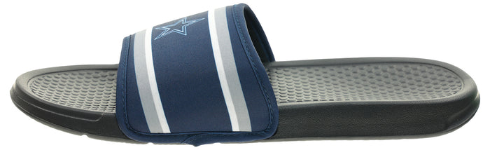 FOCO NFL Dallas Cowboys SMU 2024 Family Dollar Printed Slide - Mens