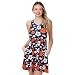 FOCO NFL Denver Broncos Fan Favorite Floral Sun Dress - Womens