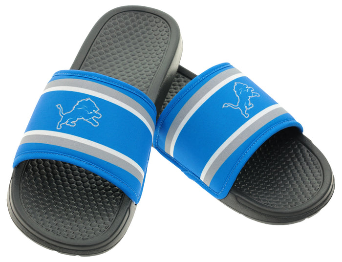 FOCO NFL Detroit Lions SMU 2024 Family Dollar Printed Slide - Mens