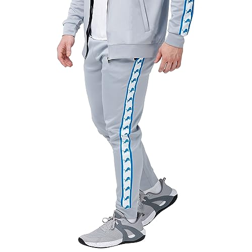 FOCO NFL Detroit Lions Stripe Logo Track Pants - Mens