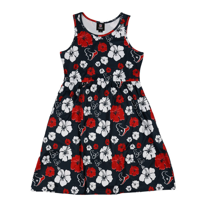 FOCO NFL Houston Texans Fan Favorite Floral Sun Dress - Womens