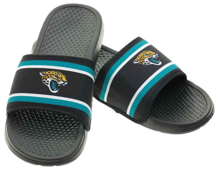 FOCO NFL Jacksonville Jaguars SMU 2024 Family Dollar Printed Slide - Mens