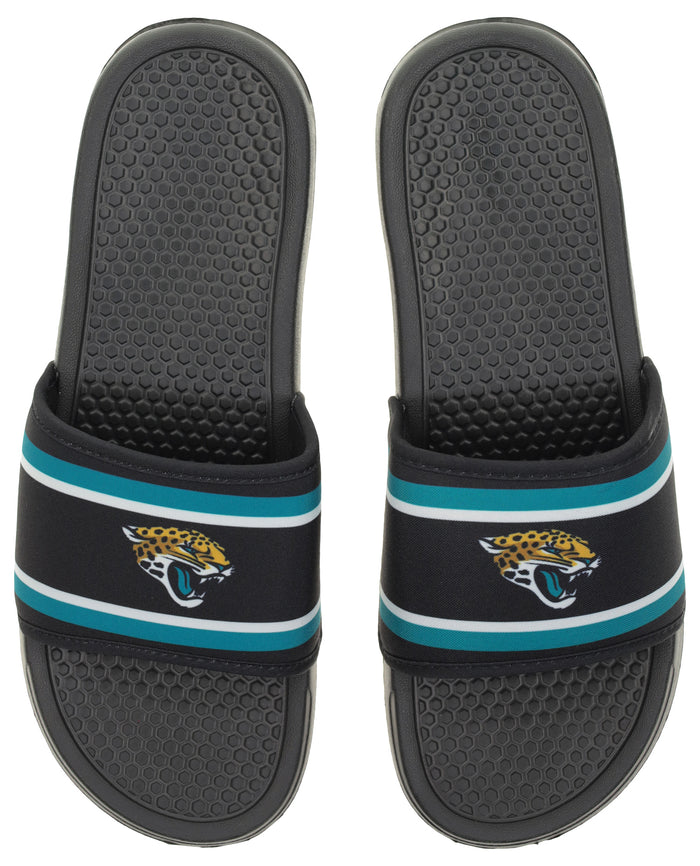 FOCO NFL Jacksonville Jaguars SMU 2024 Family Dollar Printed Slide - Mens