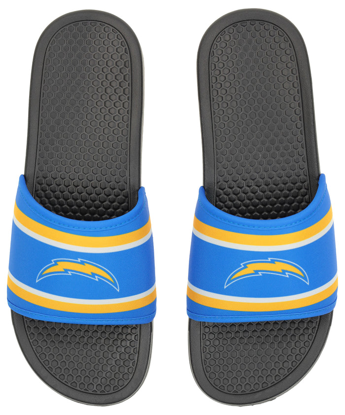 FOCO NFL Los Angeles Chargers SMU 2024 Family Dollar Printed Slide - Mens