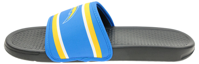 FOCO NFL Los Angeles Chargers SMU 2024 Family Dollar Printed Slide - Mens