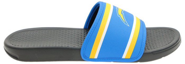 FOCO NFL Los Angeles Chargers SMU 2024 Family Dollar Printed Slide - Mens