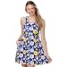 FOCO NFL Los Angeles Rams Fan Favorite Floral Sun Dress - Womens