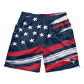 FOCO NFL New England Patriots Americana Traditional Swim Trunks - Mens