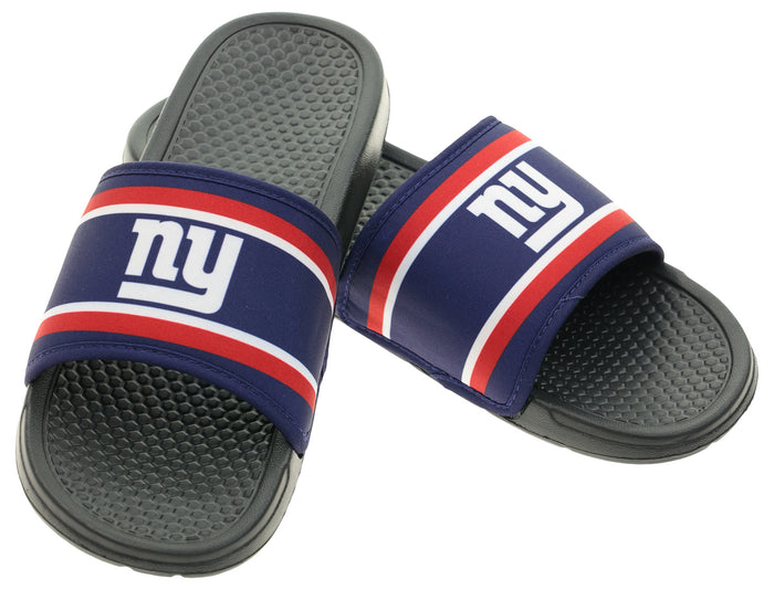 FOCO NFL New York Giants SMU 2024 Family Dollar Printed Slide - Mens