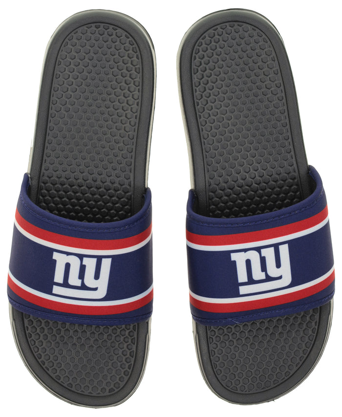 FOCO NFL New York Giants SMU 2024 Family Dollar Printed Slide - Mens