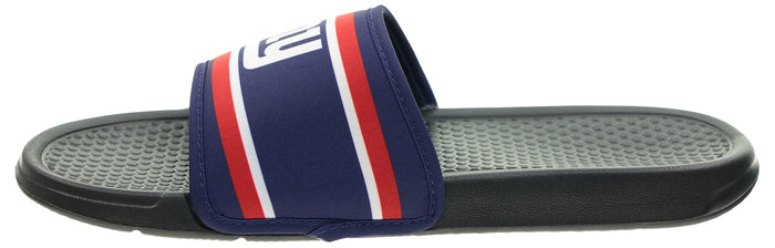 FOCO NFL New York Giants SMU 2024 Family Dollar Printed Slide - Mens
