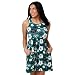 FOCO NFL New York Jets Fan Favorite Floral Sun Dress - Womens