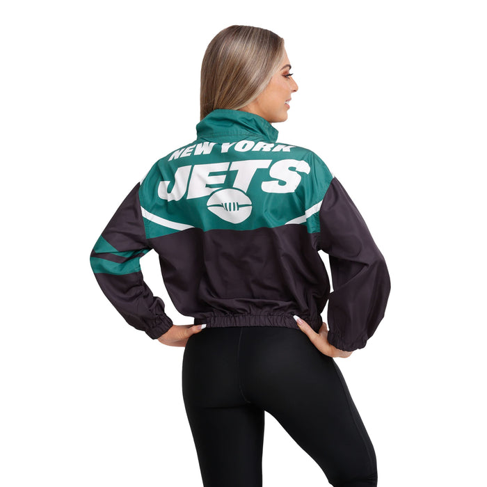 FOCO NFL New York Jets Winning Play Windbreaker - Womens