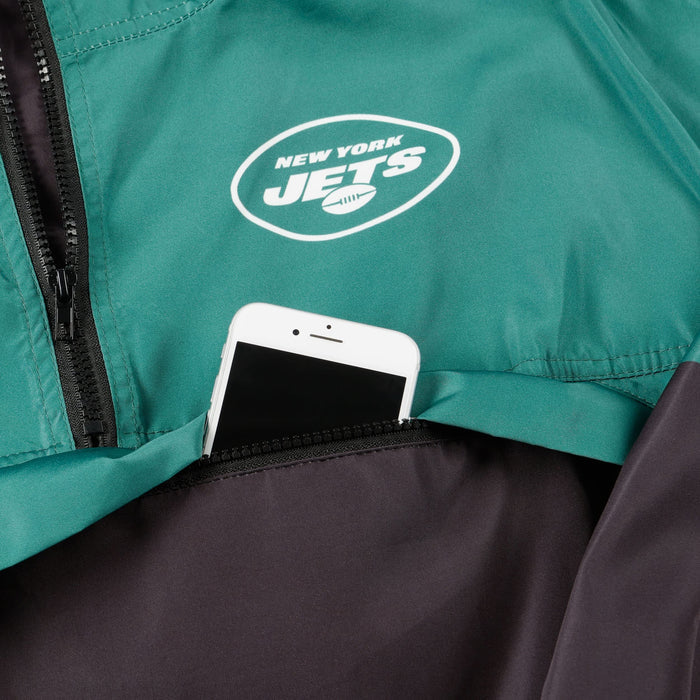 FOCO NFL New York Jets Winning Play Windbreaker - Womens