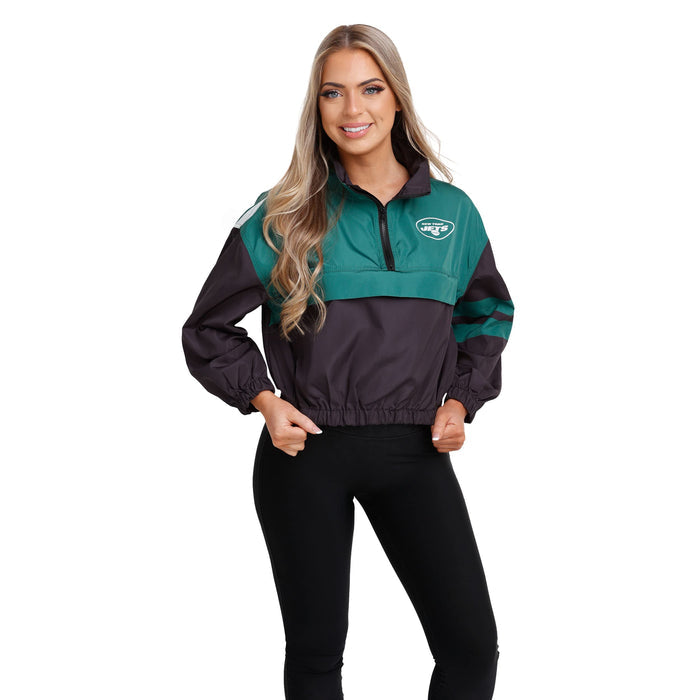 FOCO NFL New York Jets Winning Play Windbreaker - Womens