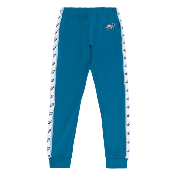 FOCO NFL Philadelphia Eagles Stripe Logo Track Pants - Mens