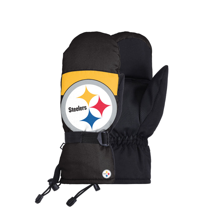 FOCO NFL Pittsburgh Steelers Frozen Tundra Insulated Mitten