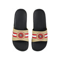 FOCO NFL San Francisco 49ers 2022 Stripe Raised Slide - Mens