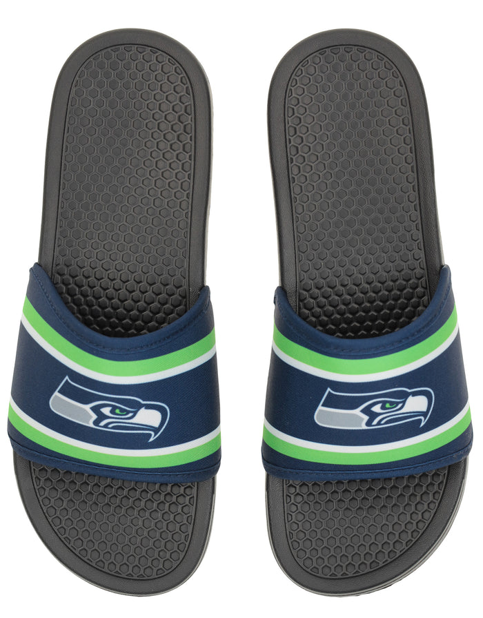 FOCO NFL Seattle Seahawks SMU 2024 Family Dollar Printed Slide - Mens