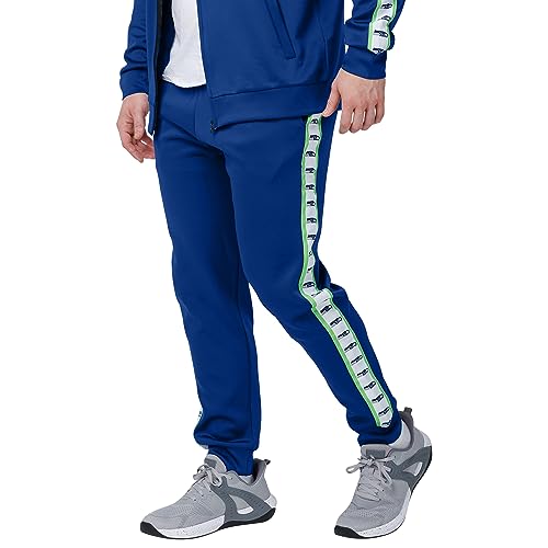 FOCO NFL Seattle Seahawks Stripe Logo Track Pants - Mens