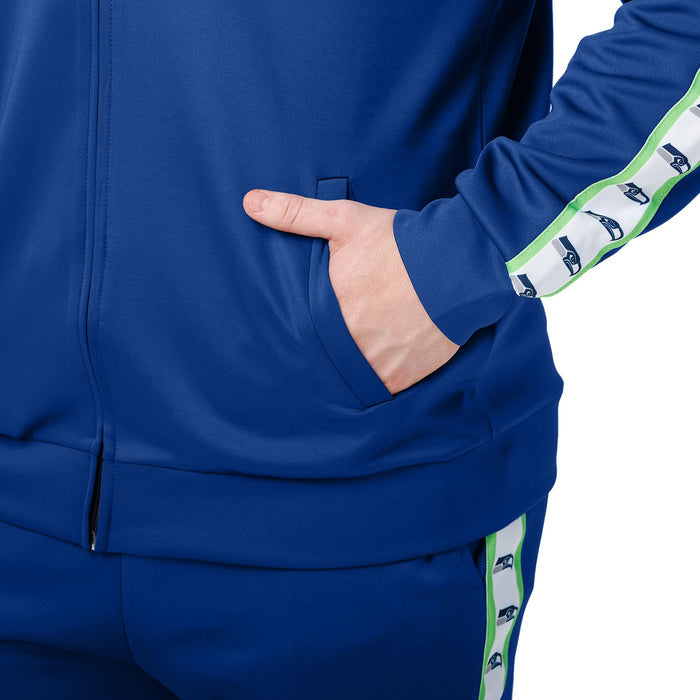 FOCO NFL Seattle Seahawks Stripe Logo Track Pants - Mens