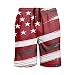 FOCO NFL Tampa Bay Buccaneers Americana Traditional Swim Trunks - Mens