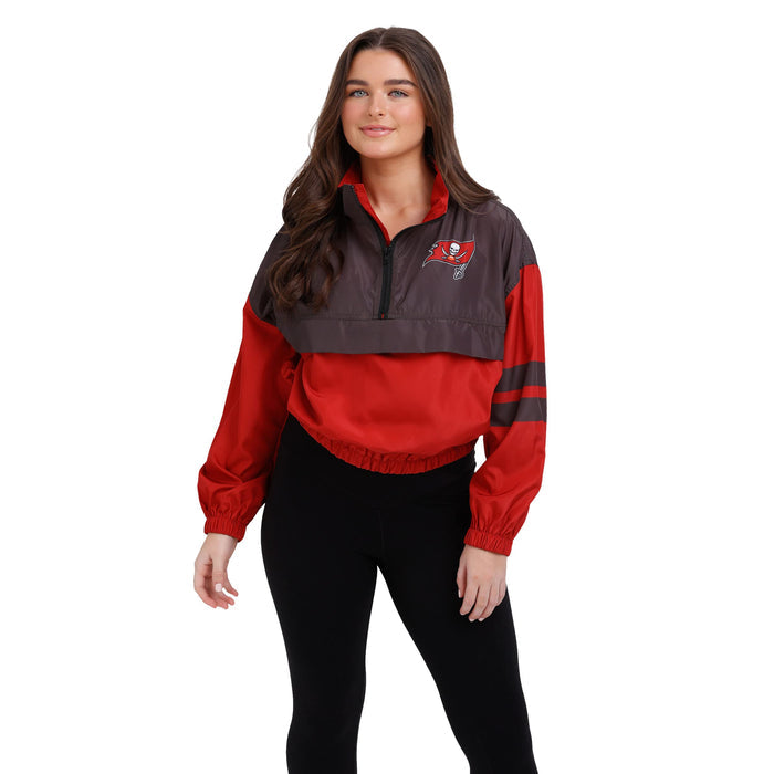 FOCO NFL Tampa Bay Buccaneers Winning Play Windbreaker - Womens