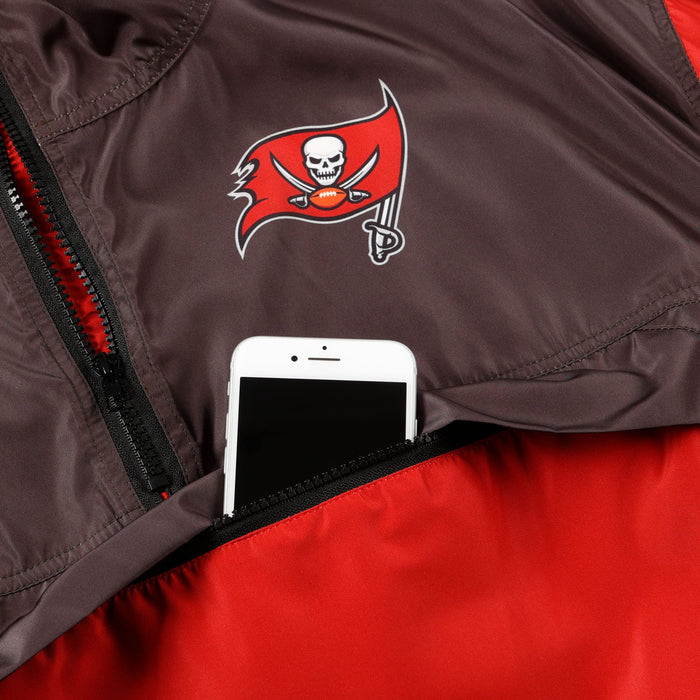 FOCO NFL Tampa Bay Buccaneers Winning Play Windbreaker - Womens