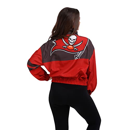 FOCO NFL Tampa Bay Buccaneers Winning Play Windbreaker - Womens