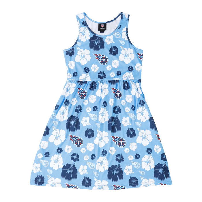 FOCO NFL Tennessee Titans Fan Favorite Floral Sun Dress - Womens