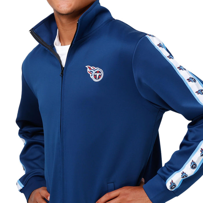 FOCO NFL Tennessee Titans Stripe Logo Track Pants - Mens